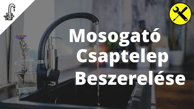 mosogato-csaptelep-beszerelese Videó egy mosogató csaptelep beszereléséről.